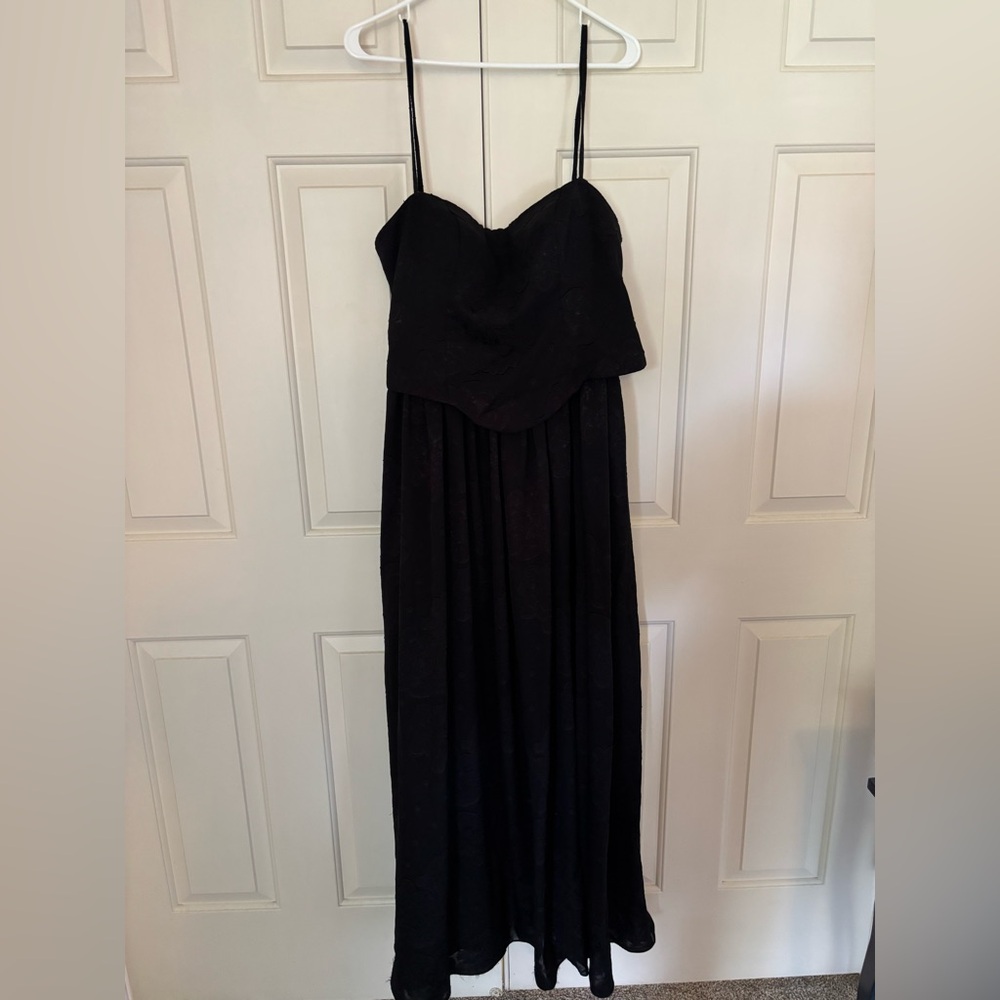 Azazie Isaura Black Maxi - Picture 2 of 4